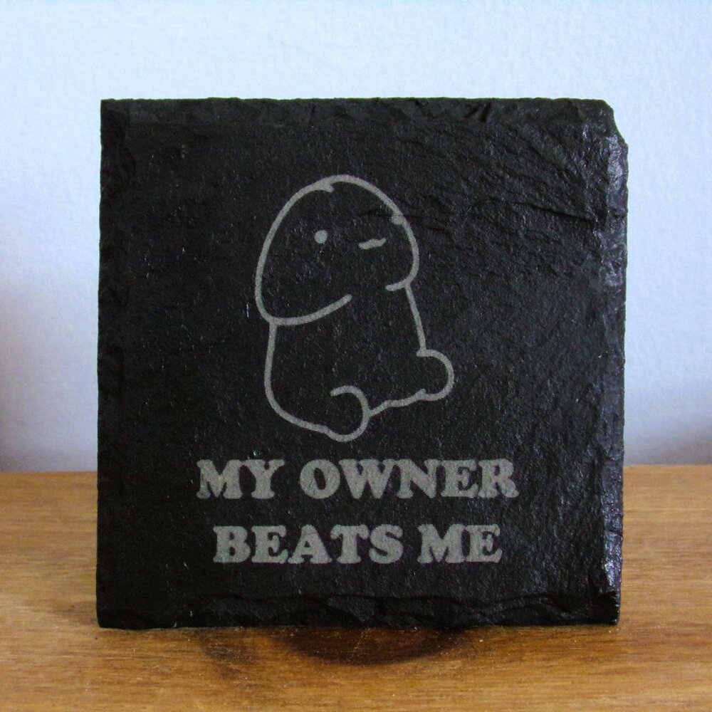 C**k Coasters (set of 4) - Picture 2 of 10